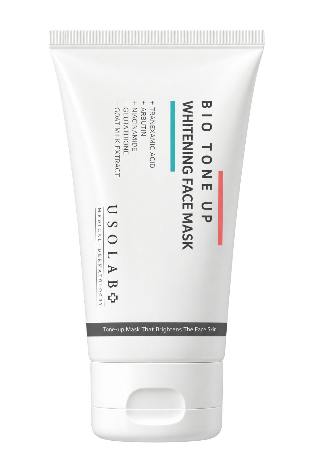 USOLAB Bio Tone Up Whitening Face Mask 50 ml tube on a white background