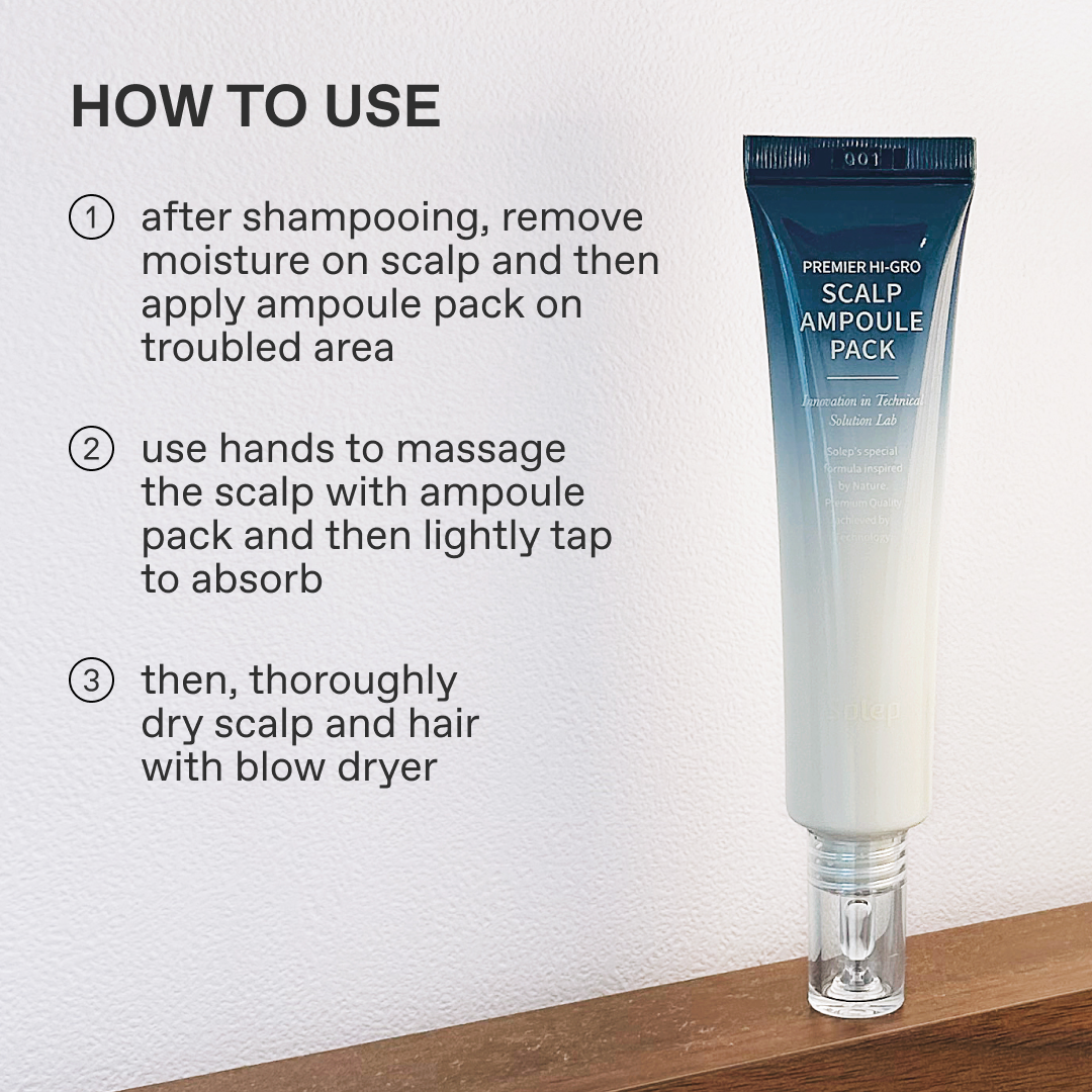 SOLEP PREMIER HI-GRO SCALP AMPOULE PACK - K City