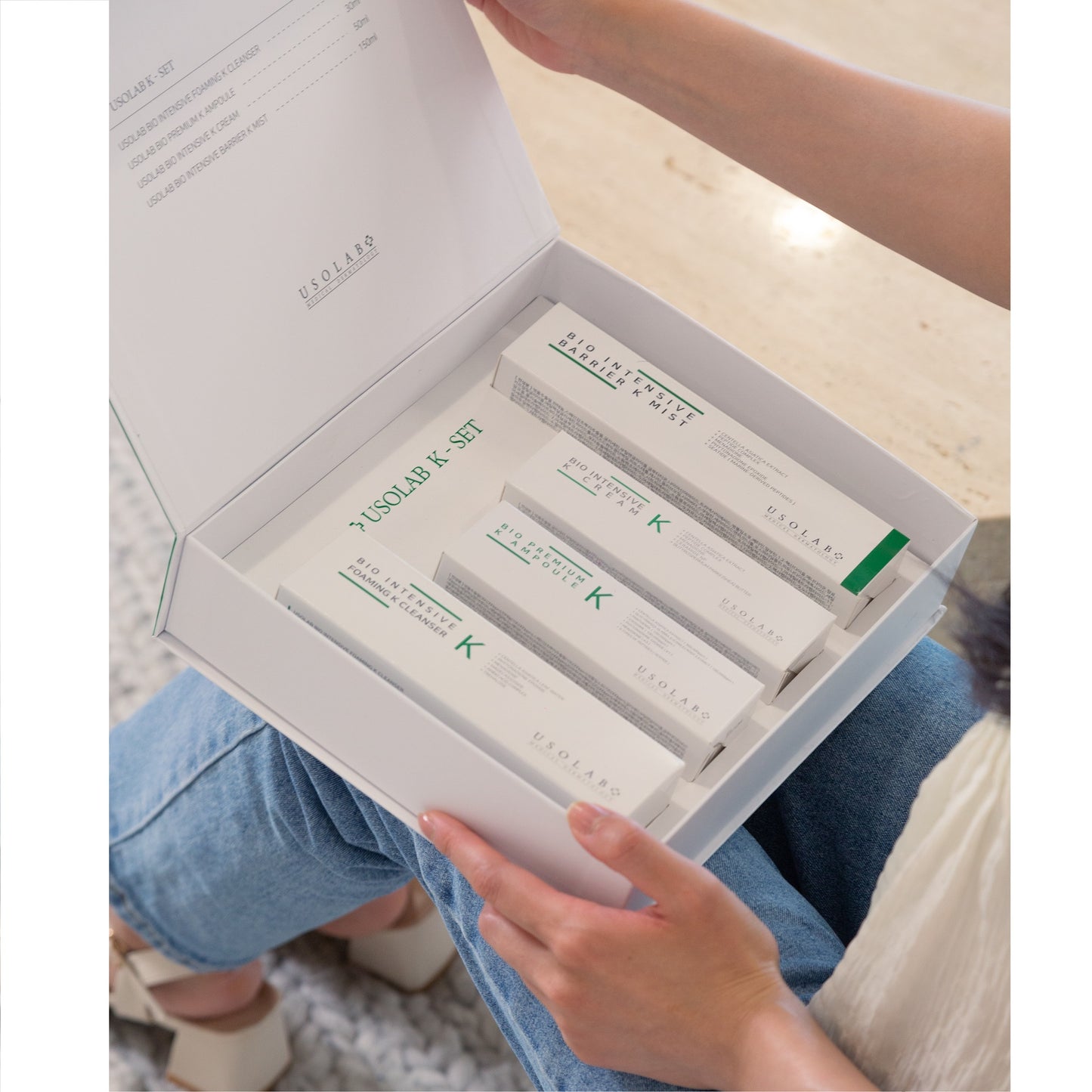 USOLAB K LINE KIT (Cream, Serum, Mist, Cleanser) - K City