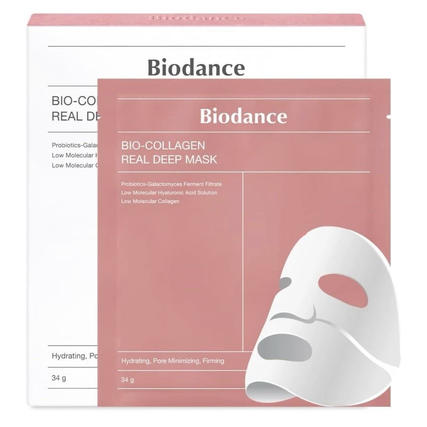 Biodance Bio-Collagen Real Deep Mask, 4 pcs