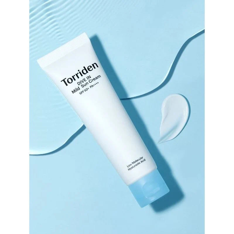 Torriden Dive-In Mild Suncream SPF50+ HARAMOON  Derma Super Dam Toner