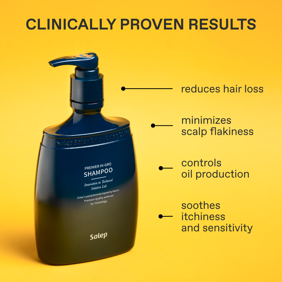 SOLEP PREMIER HI-GRO SHAMPOO - K City