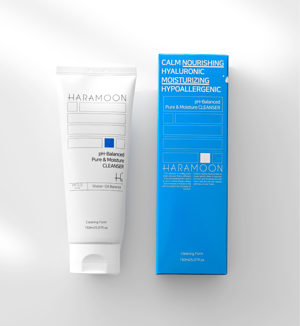 pH-Balanced Pure and Moisture Cleanser